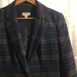 Merona Plaid Blazer